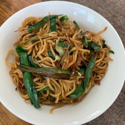 もやしなしですが作ってみました☆いつもと違った焼きそばになって美味しかったです。